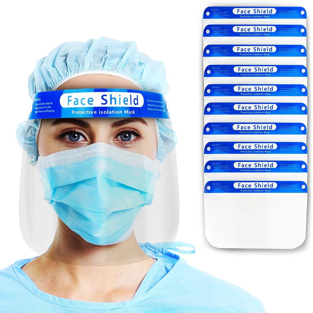 FACE PROTECTIVE SHIELDS