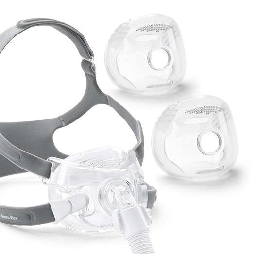 Philips Respironics – Amara View Full Face CPAP Mask w/ Headgear (FitPack)