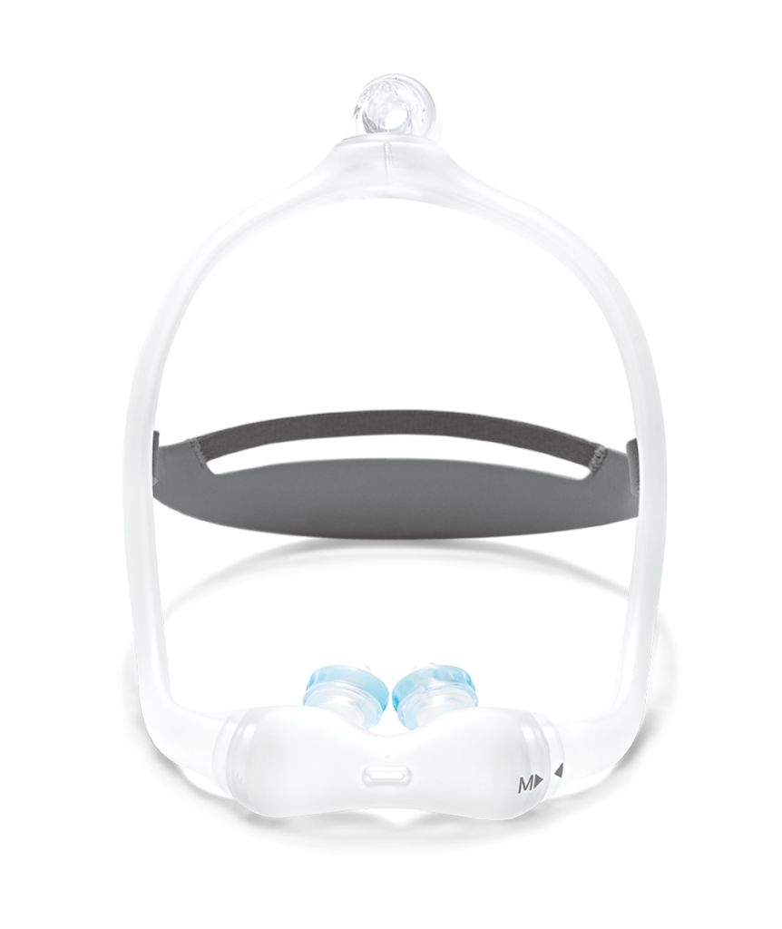 Philips Respironics – DreamWear Gel Nasal Pillow CPAP Mask w/ Headgear – (Fit Pack)