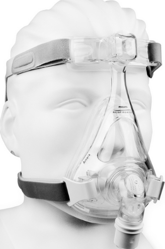 Philips Respironics – Amara View CPAP Full Face Mask w/ Headgear