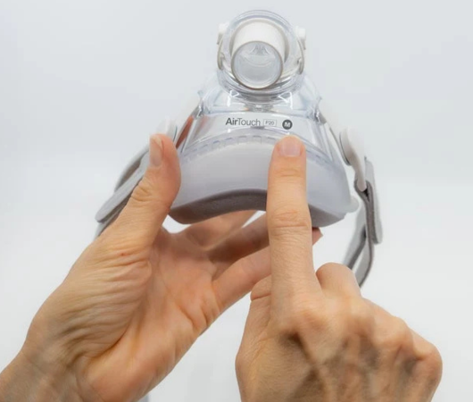 ResMed AirTouch F20 full face CPAP mask complete system