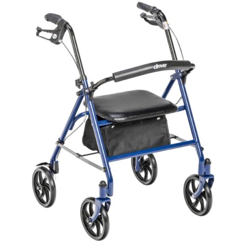 Drive Medical 10257BL-1 4 Wheel Rollator