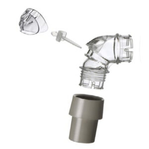 Elbow Assembly For ResMed Mirage Quattro Full Face CPAP Mask