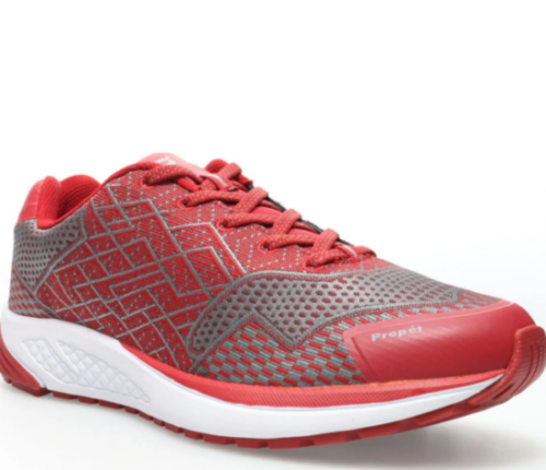 Propet Mens Propet One MAA102M Crimson/grey