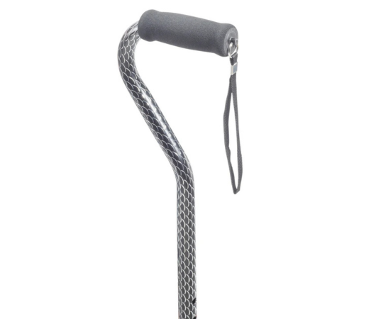 Airgo aluminum etched cane Drive Medical lightweight offset handle