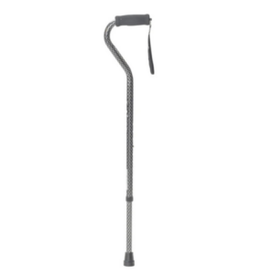 Airgo aluminum etched cane Drive Medical lightweight offset handle