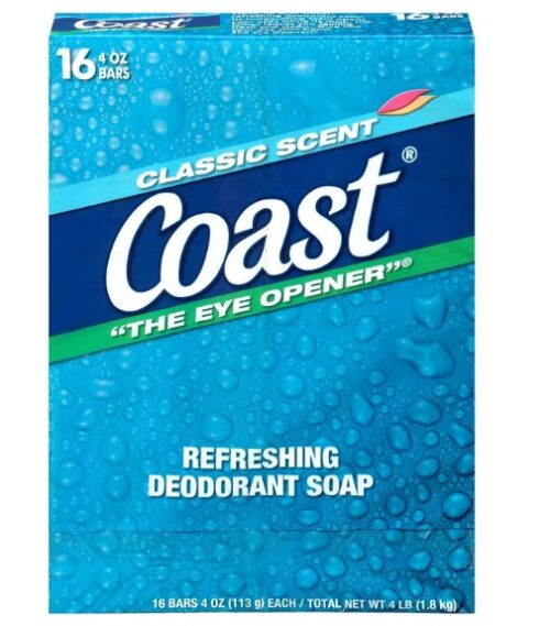 Coast Refreshing Deodorant Soap