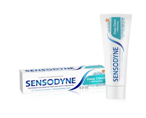 sensodyne toothpaste deep clean whitening