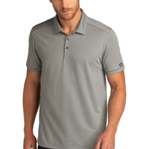 OGIO Embroidered Code Stretch Men's Polo Grey