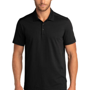 OGIO Embroidered Code Stretch Men's Polo Black