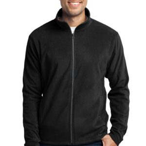 Port Authority Embroidered Men's Microfleece Jacket Black